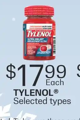 Fortinos TYLENOL offer