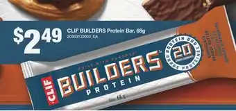 Fortinos CLIF BUILDERS PROTEIN BAR, 68G offer