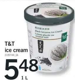 Fortinos T&T ICE CREAM, 1L offer