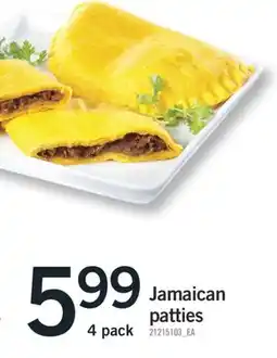 Fortinos JAMAICAN PATTIES, 4 PACK offer