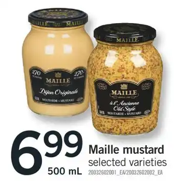 Fortinos MAILLE MUSTARD, 500 mL offer