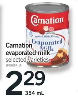 Fortinos CARNATION EVAPORATED MILK, 354ML offer