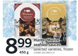 Fortinos HUNTER MARINE SEAFOOD SAUCES, 450g offer