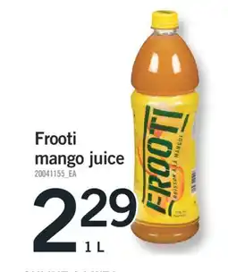 Fortinos FROOTI MANGO JUICE, 1 L offer