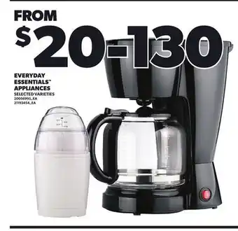 Loblaws EVERYDAY ESSENTIALS APPLIANCES offer