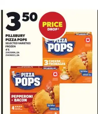 Loblaws PILLSBURY PIZZA POPS, 4'S offer