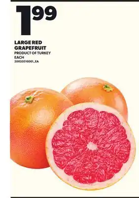 Loblaws LARGE RED GRAPEFRUIT offer