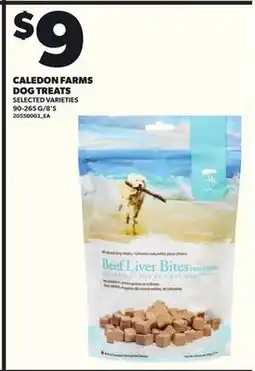 Loblaws CALEDON FARMS DOG TREATS 90-265 G/8'S offer