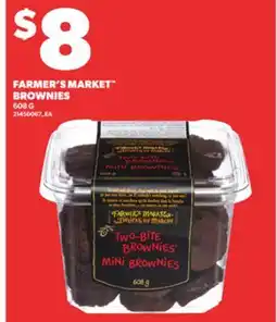 Loblaws FARMER'S MARKET BROWNIES, 608G offer