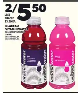 Loblaws GLACEAU VITAMIN WATER 591ML offer