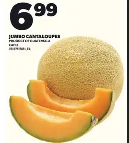 Loblaws JUMBO CANTALOUPES offer