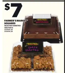 Loblaws FARMER'S MARKET SQUARES 400/450G offer