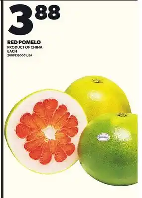 Loblaws RED POMELO, EACH offer