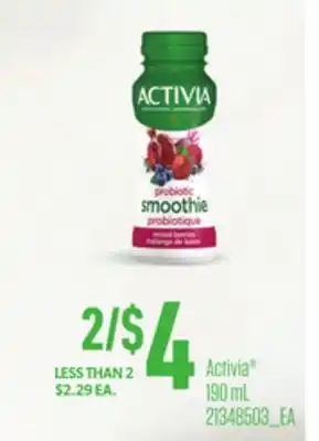 Loblaws ACTIVIA , 190ML offer