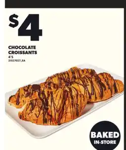 Loblaws CHOCOLATE CROISSANTS, 4'S offer