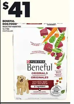 Loblaws BENEFUL DOG FOOD 12.7KG offer