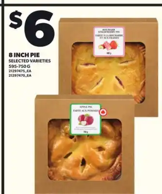 Loblaws 8 INCH PIE, 595-750G offer