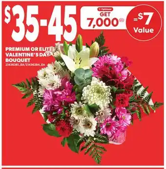 Loblaws PREMIUM OR ELITE VALENTINE'S DAY BOUQUET offer