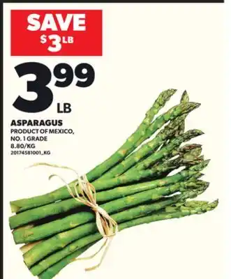 Loblaws ASPARAGUS offer