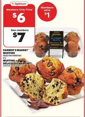 Independent Grocer FARMER'S MARKET MUFFINS offer