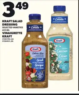 Independent Grocer KRAFT SALAD DRESSING offer