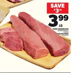 Independent Grocer PORK TENDERLOIN offer