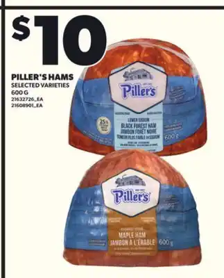 Loblaws PILLER'S HAMS, 600G offer