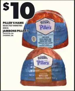 Independent Grocer PILLER'S HAMS offer