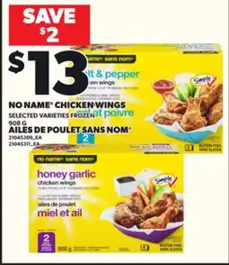 Independent Grocer NO NAME CHICKEN WINGS offer