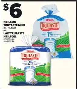 Independent Grocer NEILSON TRUTASTE MILK offer