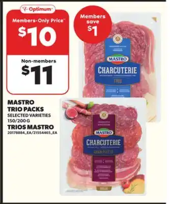 Independent Grocer MASTRO TRIO PACKS offer