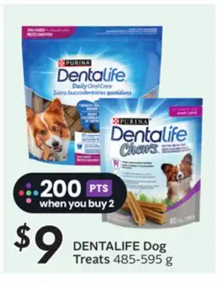 Sobeys DENTALIFE Dog Treats offer