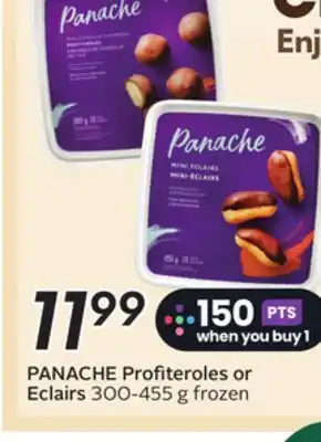 Sobeys PANACHE Profiteroles or Eclairs offer