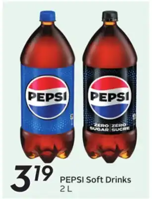 Sobeys PEPSI Soft Drinks offer