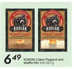 Sobeys KODIAK Cakes Flapjack and Waffle Mix offer