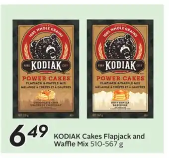 Sobeys KODIAK Cakes Flapjack and Waffle Mix offer