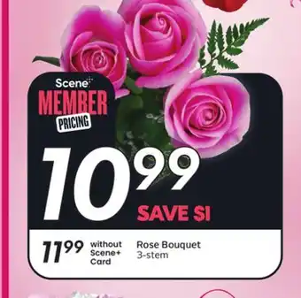 Sobeys Rose Bouquet offer