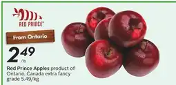 Sobeys Red Prince Apples offer