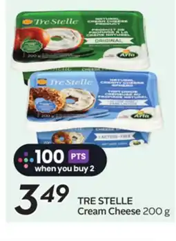 Sobeys TRE STELLE Cream Cheese offer