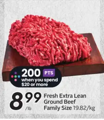 Sobeys Fresh Extra Lean Ground Beef offer