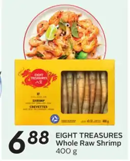 Sobeys EIGHT TREASURES Whole Raw Shrimp offer