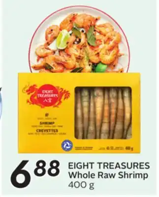 Sobeys EIGHT TREASURES Whole Raw Shrimp offer