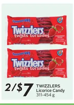 Sobeys TWIZZLERS Licorice Candy offer