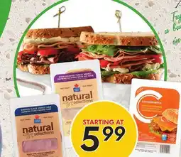 Sobeys MAPLE LEAF Natural Selections Sliced Meats offer