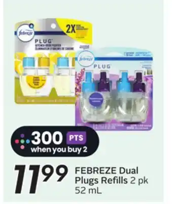 Sobeys FEBREZE Dual Plugs Refills offer