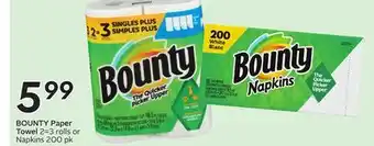 Sobeys BOUNTY Paper Towel offer