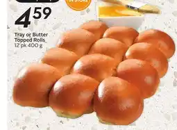 Sobeys Tray or Butter Topped Rolls offer