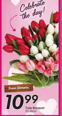 Sobeys Tulip Bouquet offer