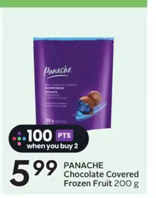 Sobeys PANACHE Chocolate Covered Frozen Fruit offer