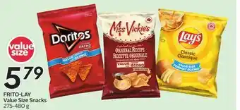 Sobeys FRITO-LAY Value Size Snacks offer